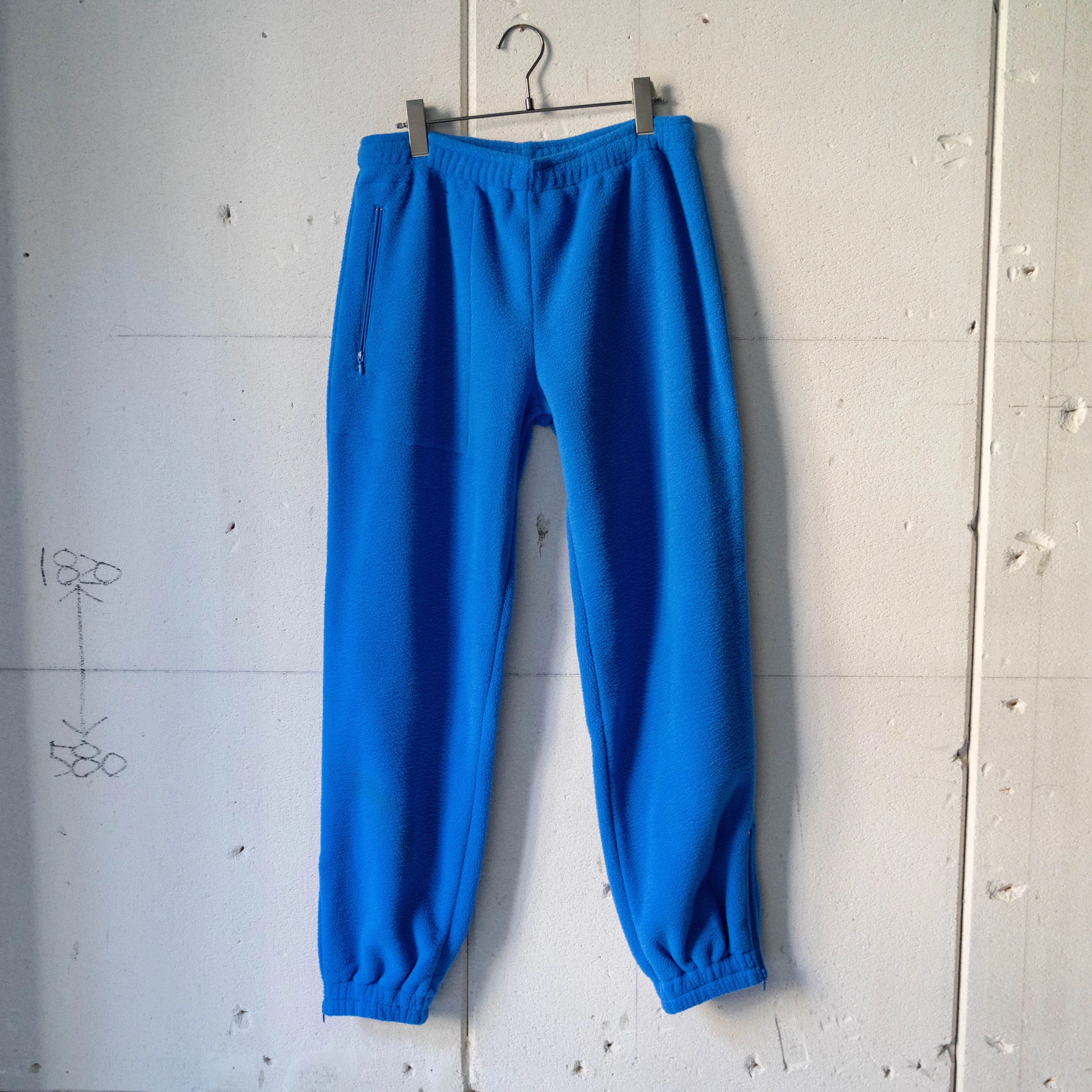 2000s French military training fleece pants 'dead stock'