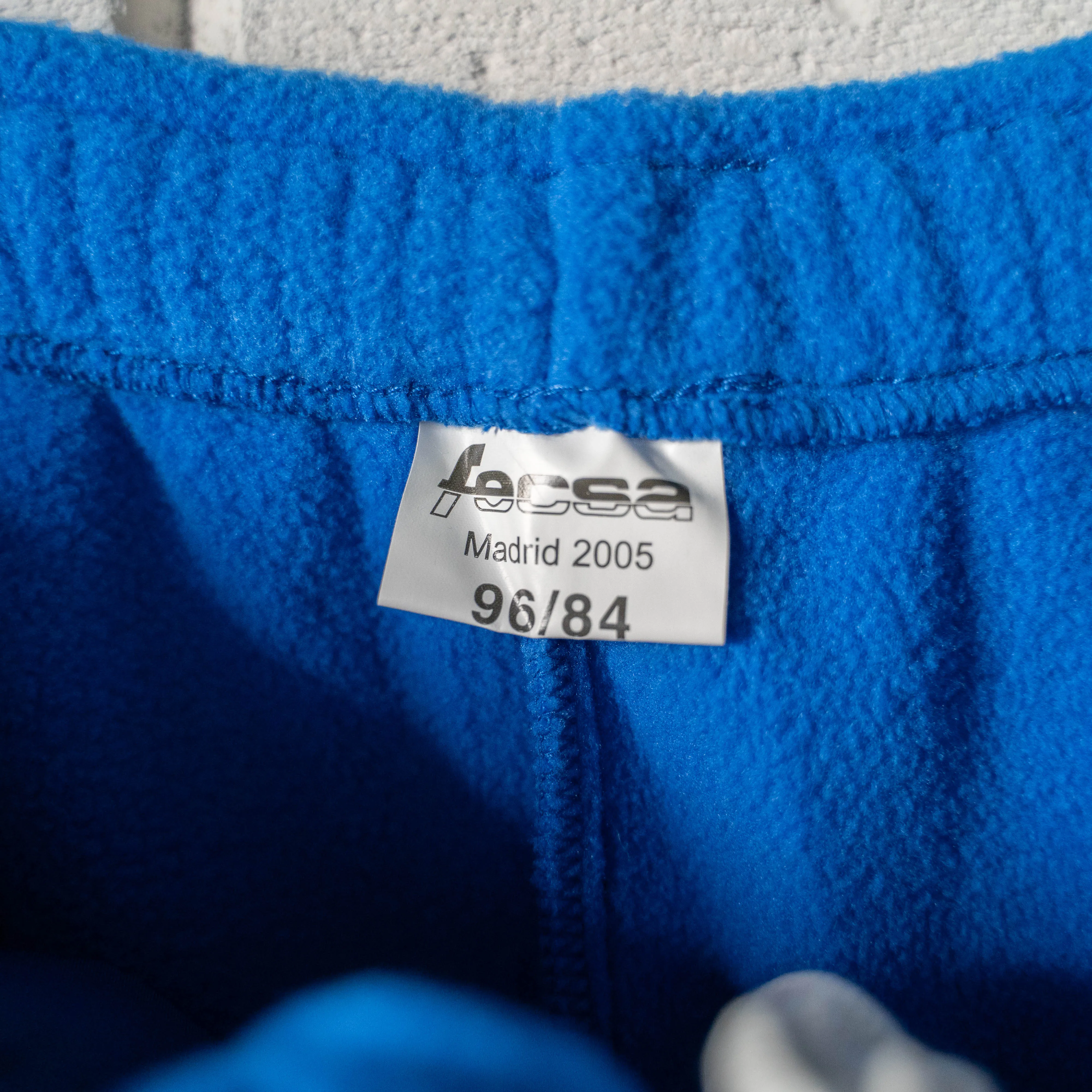 2000s French military training fleece pants 'dead stock'