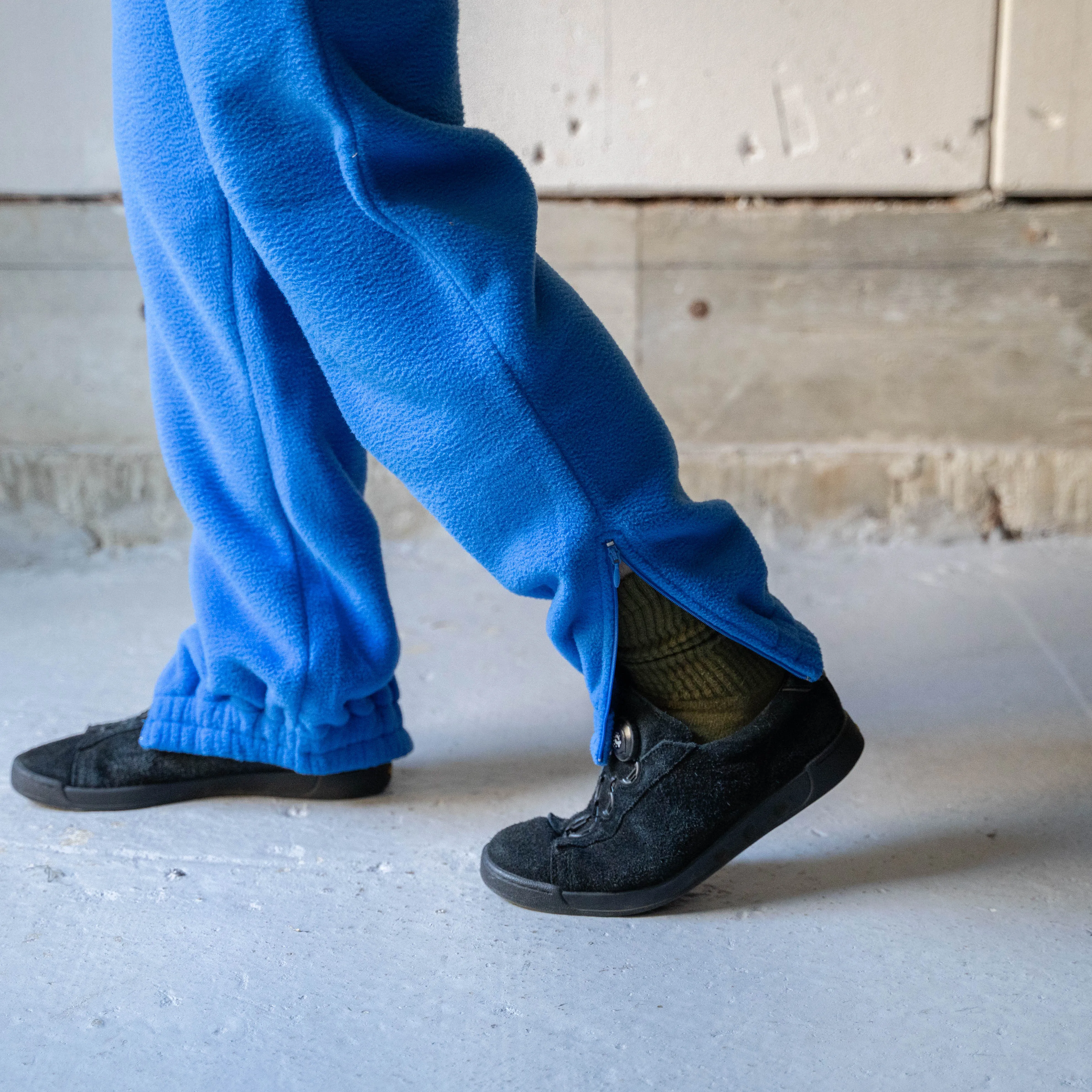 2000s French military training fleece pants 'dead stock'