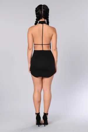 Back At It Dress - Black