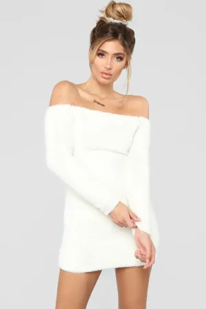 Bear With Me Dress - Ivory