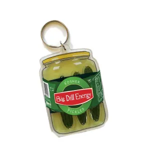 Bill Dill Energy Pickles Shaker Keychain