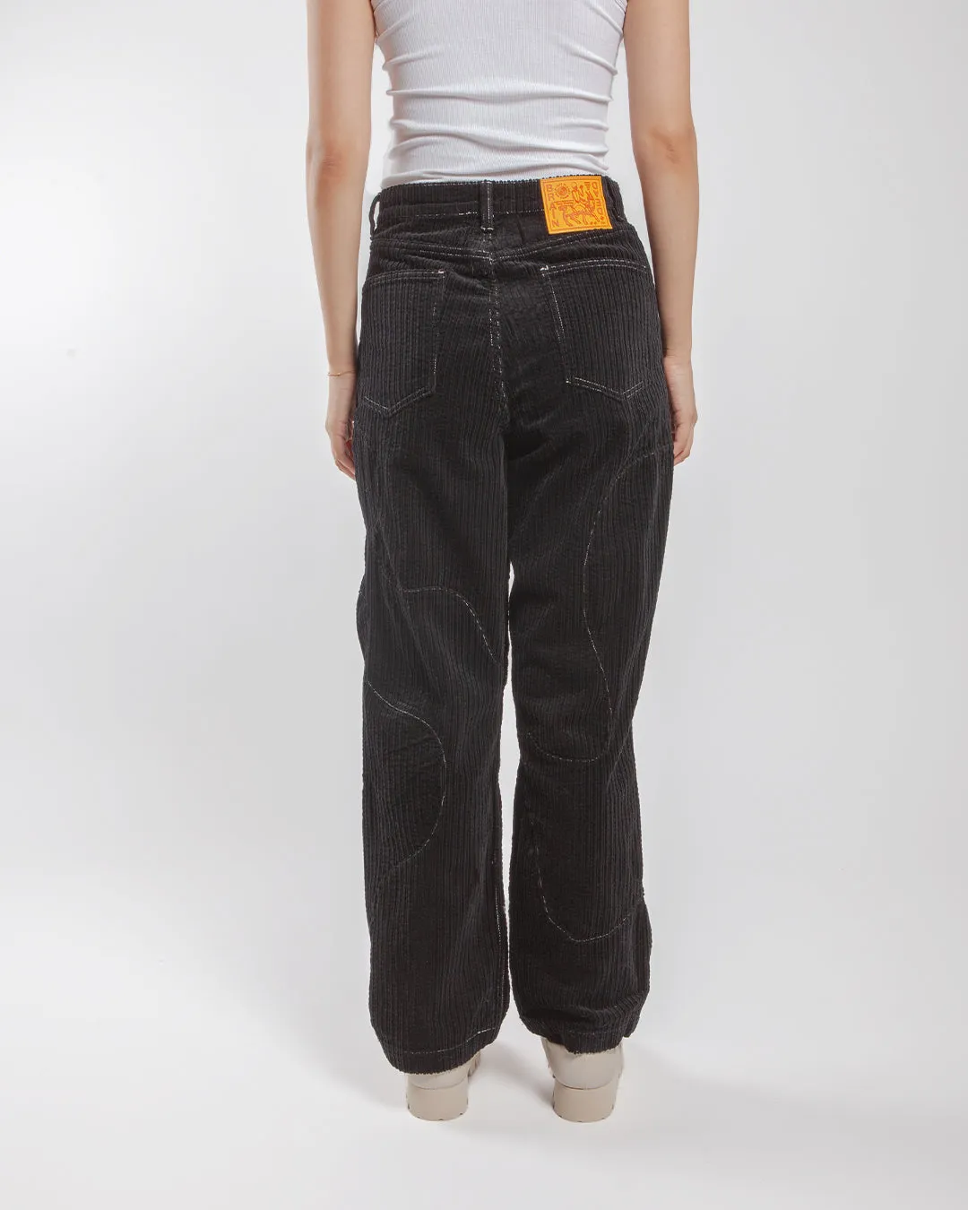 Brain Dead Organic Paneled Corduroy Pants Black