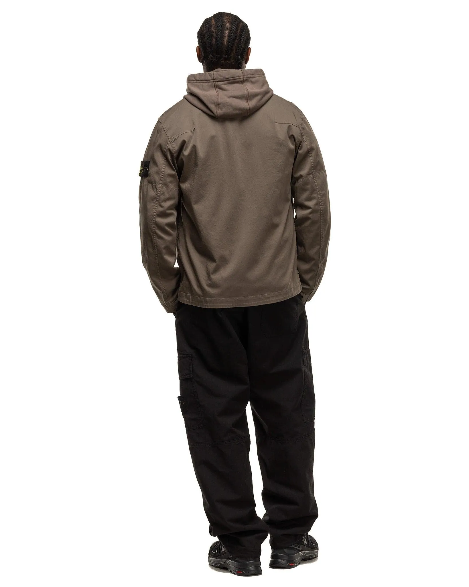 Cotton Ripstop Relaxed Cargo Black
