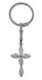 Crystal Cross Charm #5A84651-5