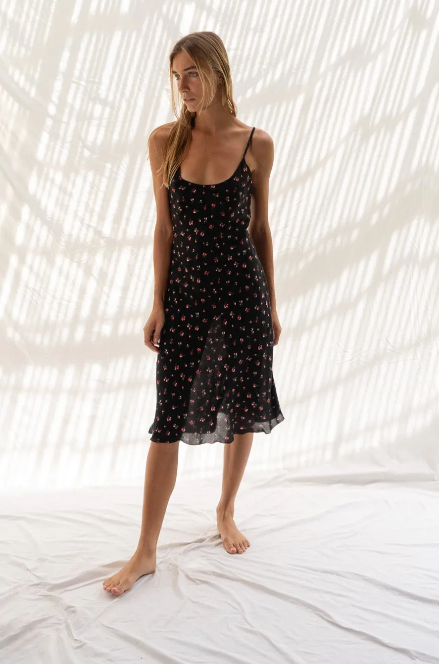 Flirty Dress Black Liberty