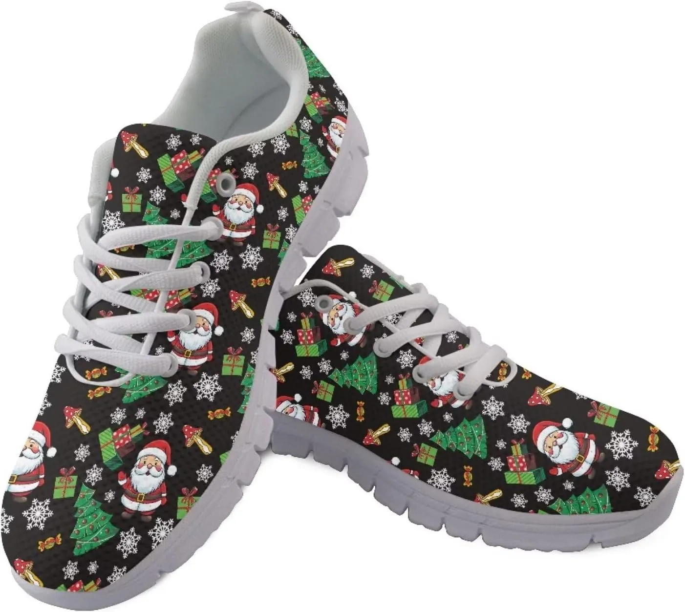 GIFTPUZZ Men Fashion Sneakers Running Shoes Casual Athletic Shoes Breathable Mesh Walking Shoes Work Jogging Hiking Sneakers