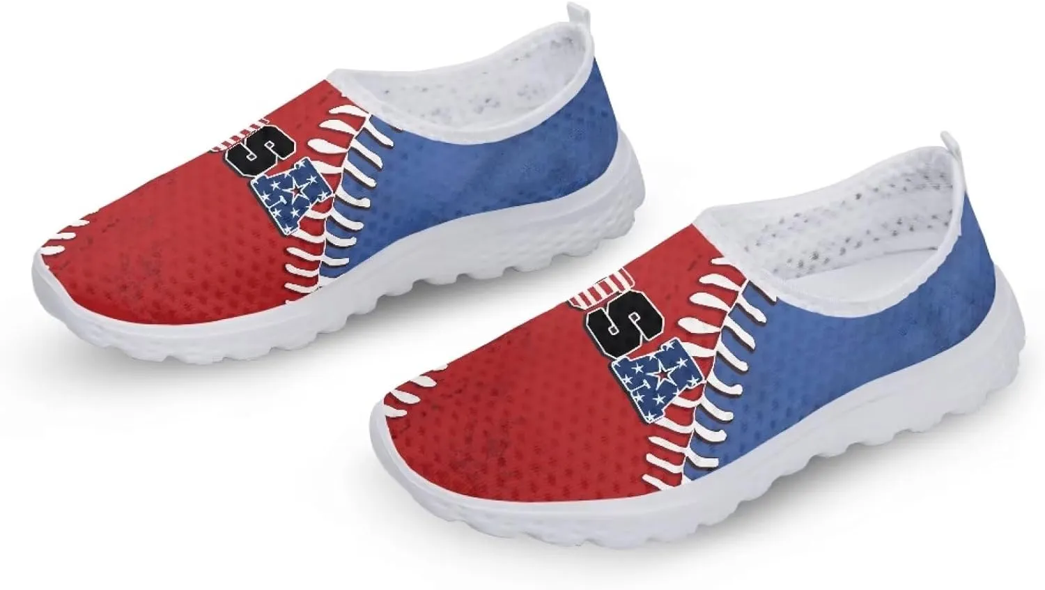 GIFTPUZZ Women's Athletic Walking Shoes Casual Mesh Comfort Work Sneakers