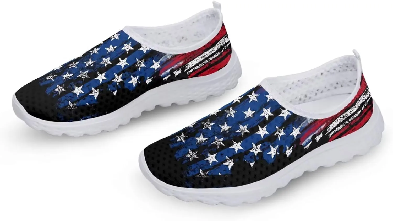 GIFTPUZZ Women's Athletic Walking Shoes Casual Mesh Comfort Work Sneakers