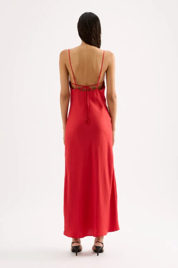 Greta Slip Maxi Dress Chilli