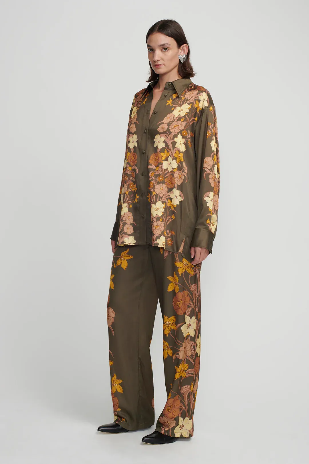 HANSEN & GRETEL - Justine Pant - Moss Floral