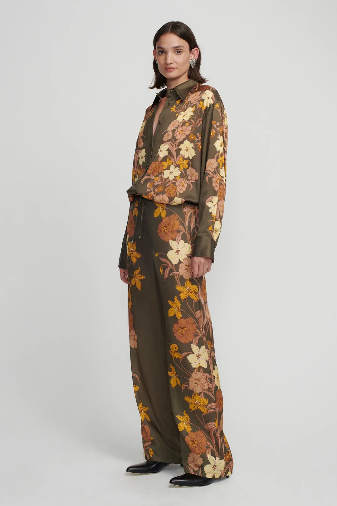 HANSEN & GRETEL - Justine Pant - Moss Floral