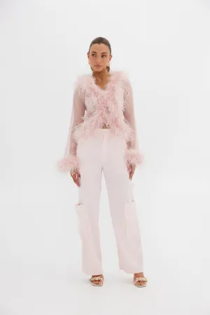 Lara Cargo Pant - Pink