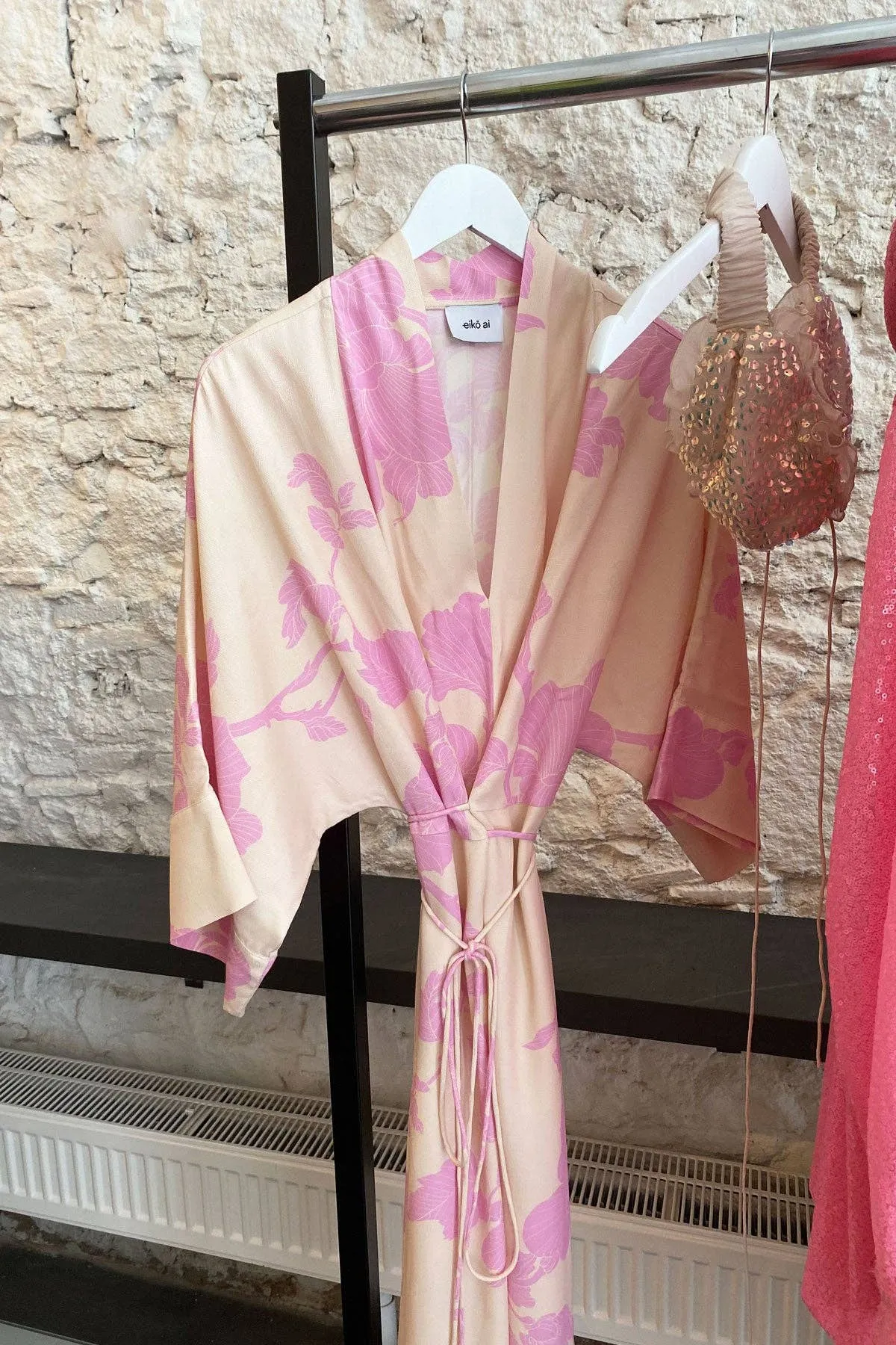 LOTTA | Kimono Dress - Nude & Pink