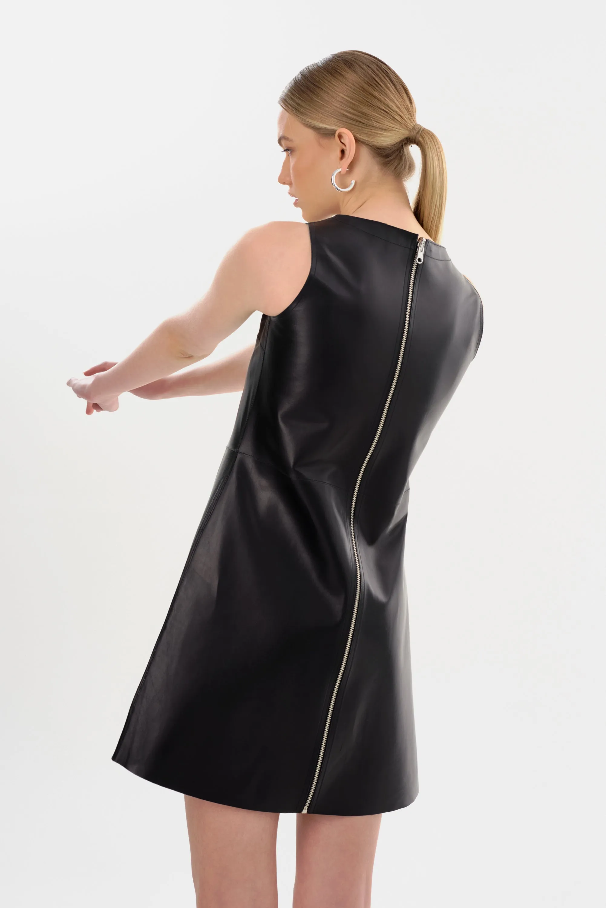 LOZANA | Reversible Leather Dress