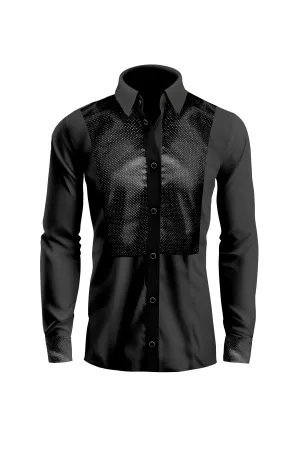 Manhattan Elegance Men's Tuxedo Shirt