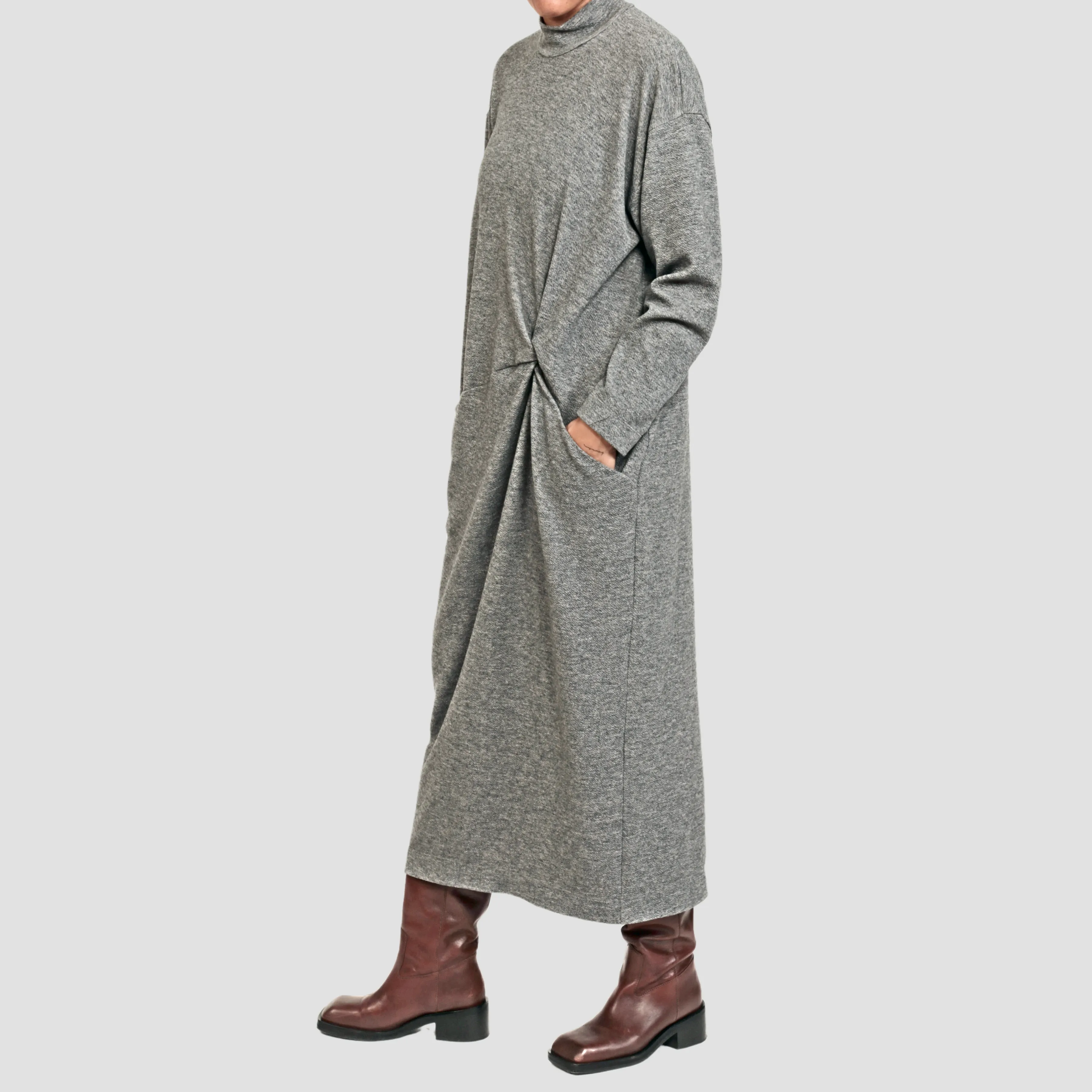 MASON NOAH DRESS - Grey Mix