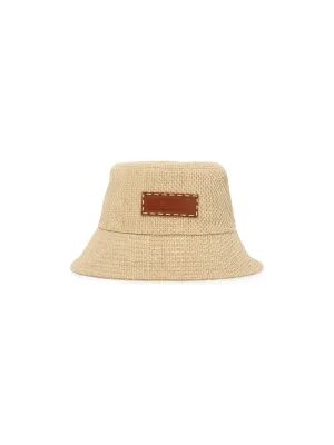 Medusa Raffia Bucket Hat