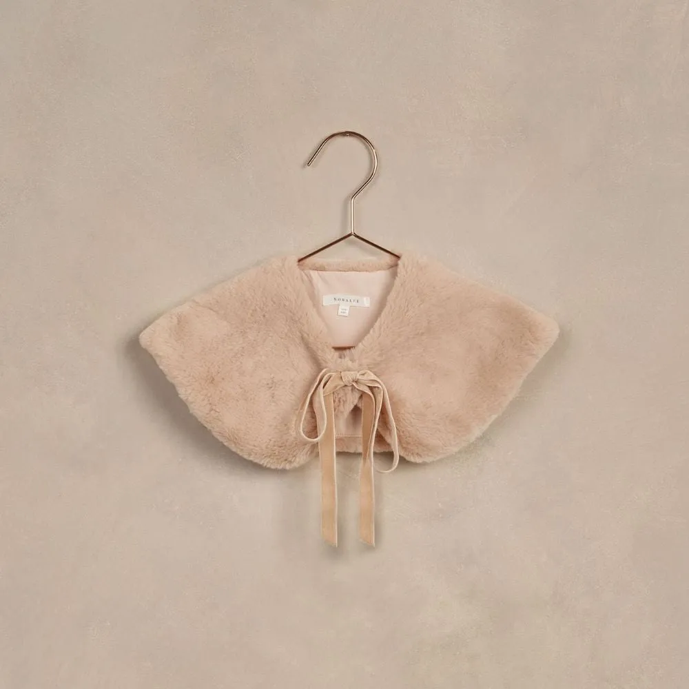 Noralee Eloise Collar Faux Fur - Antique