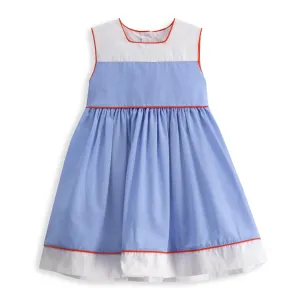 Olivia Colorblock Dress -- Periwinkle