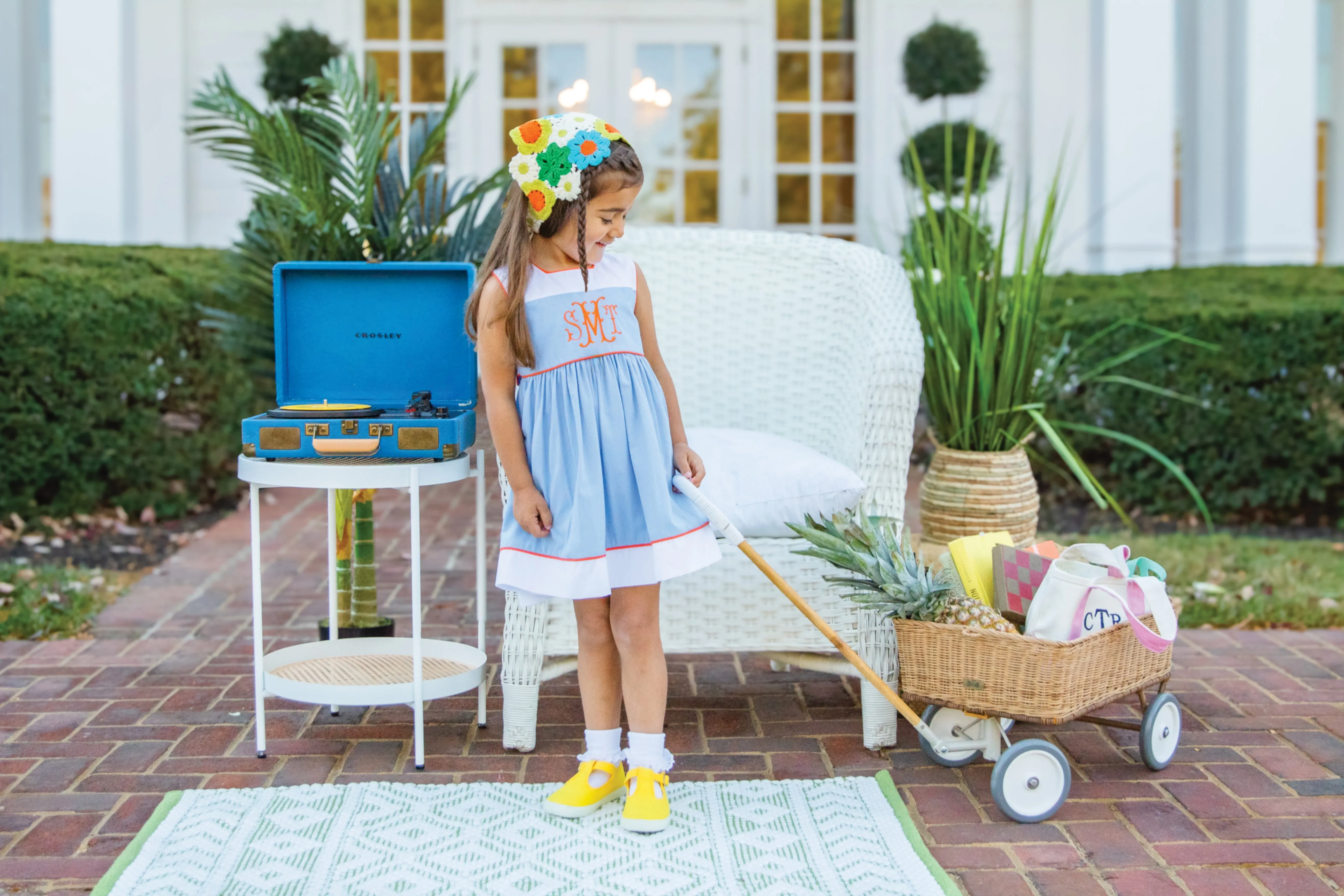 Olivia Colorblock Dress -- Periwinkle