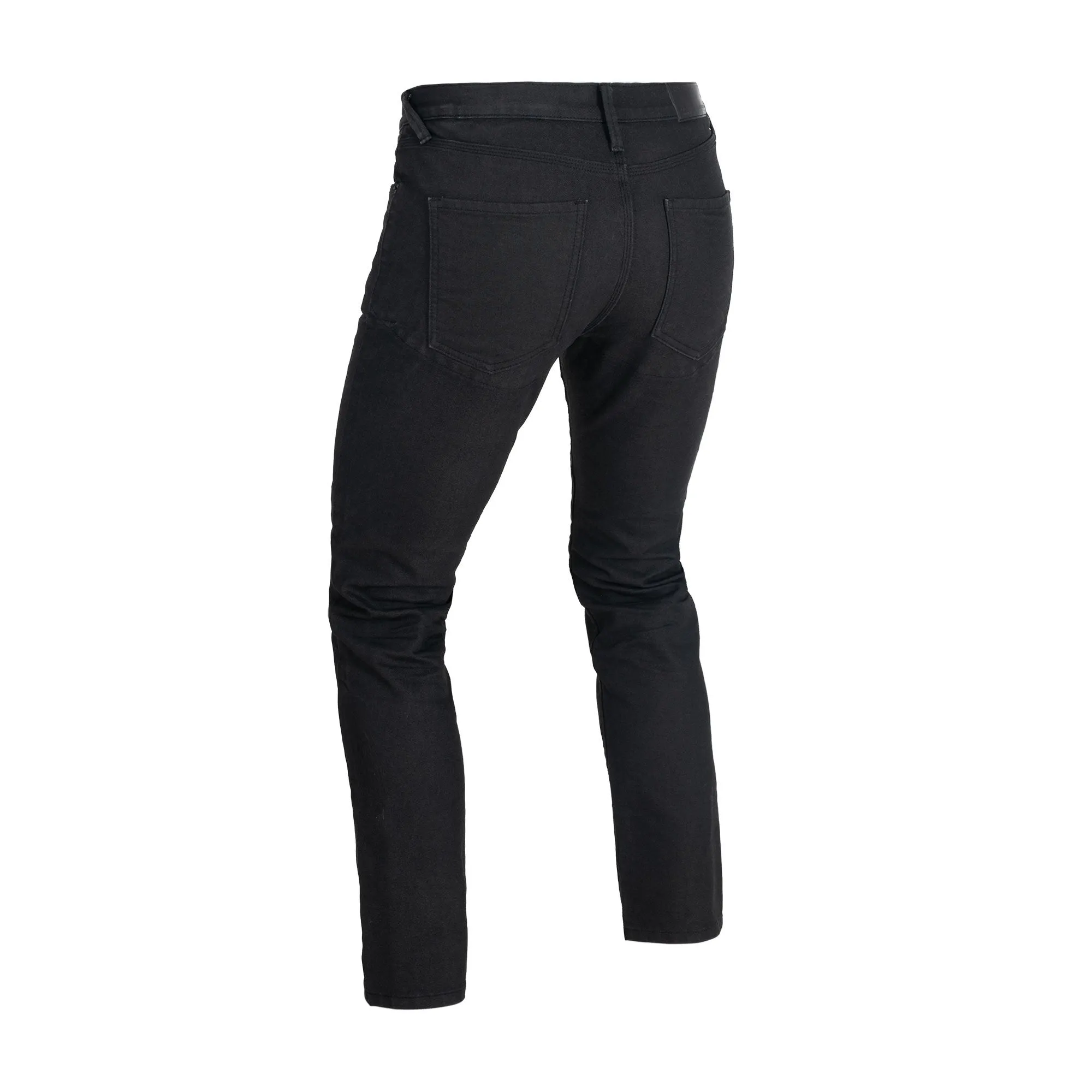 Oxford OA AAA Straight Men's Motorbike Jeans Black R L32