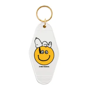 Peanuts - Snoopy Smiley Key Tag