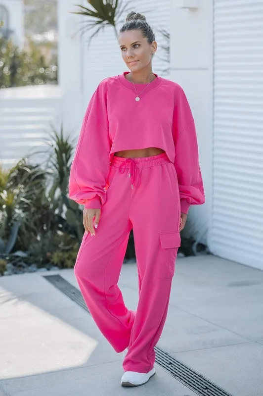 Pinkalicious Sweatshirt Set Fuchsia