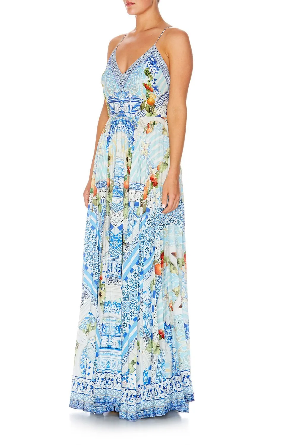 PLEATED SLIP DRESS A NIGHT TO REMEMBER
