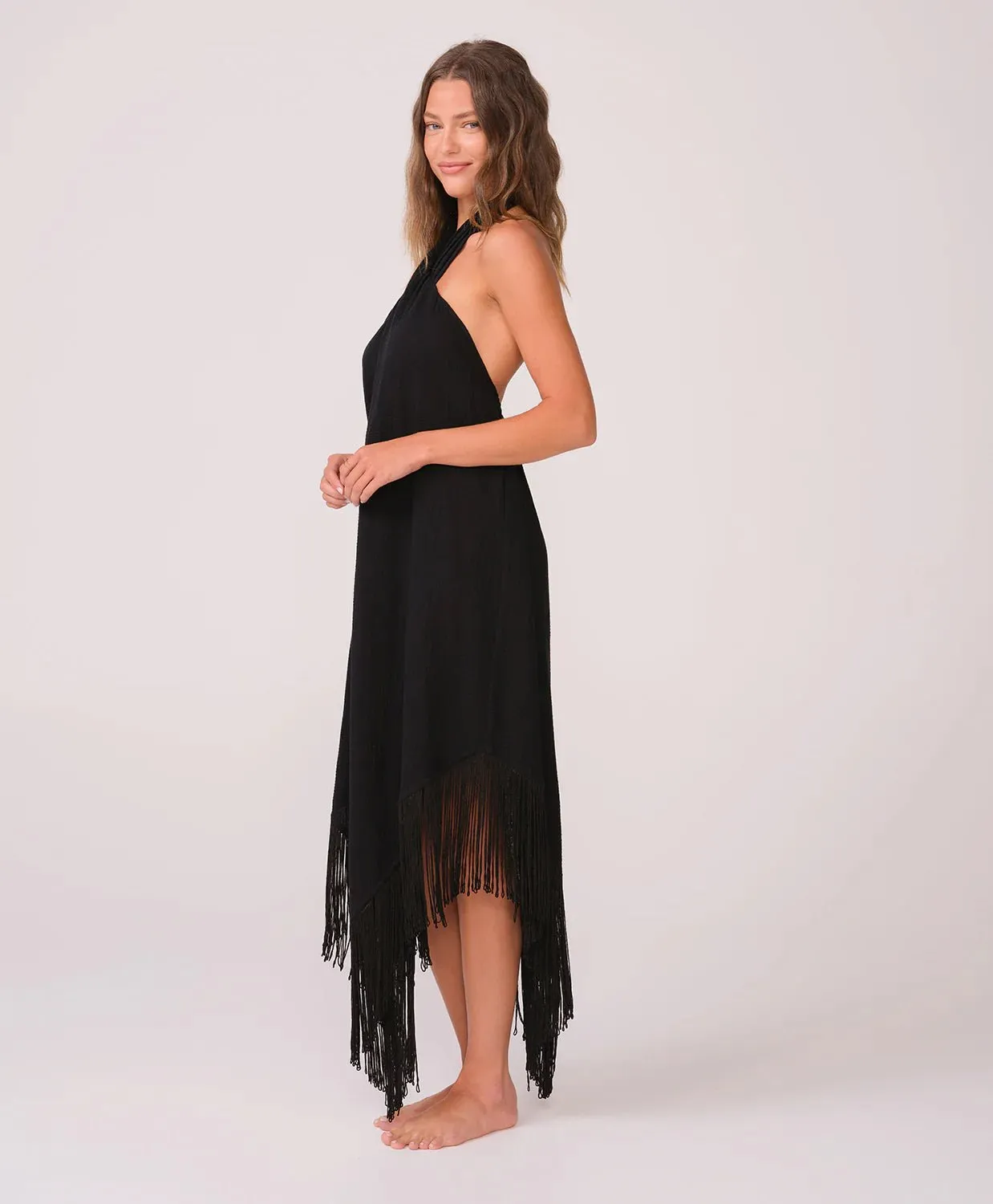 PQ Swim Midnight Kate Fringe Dress