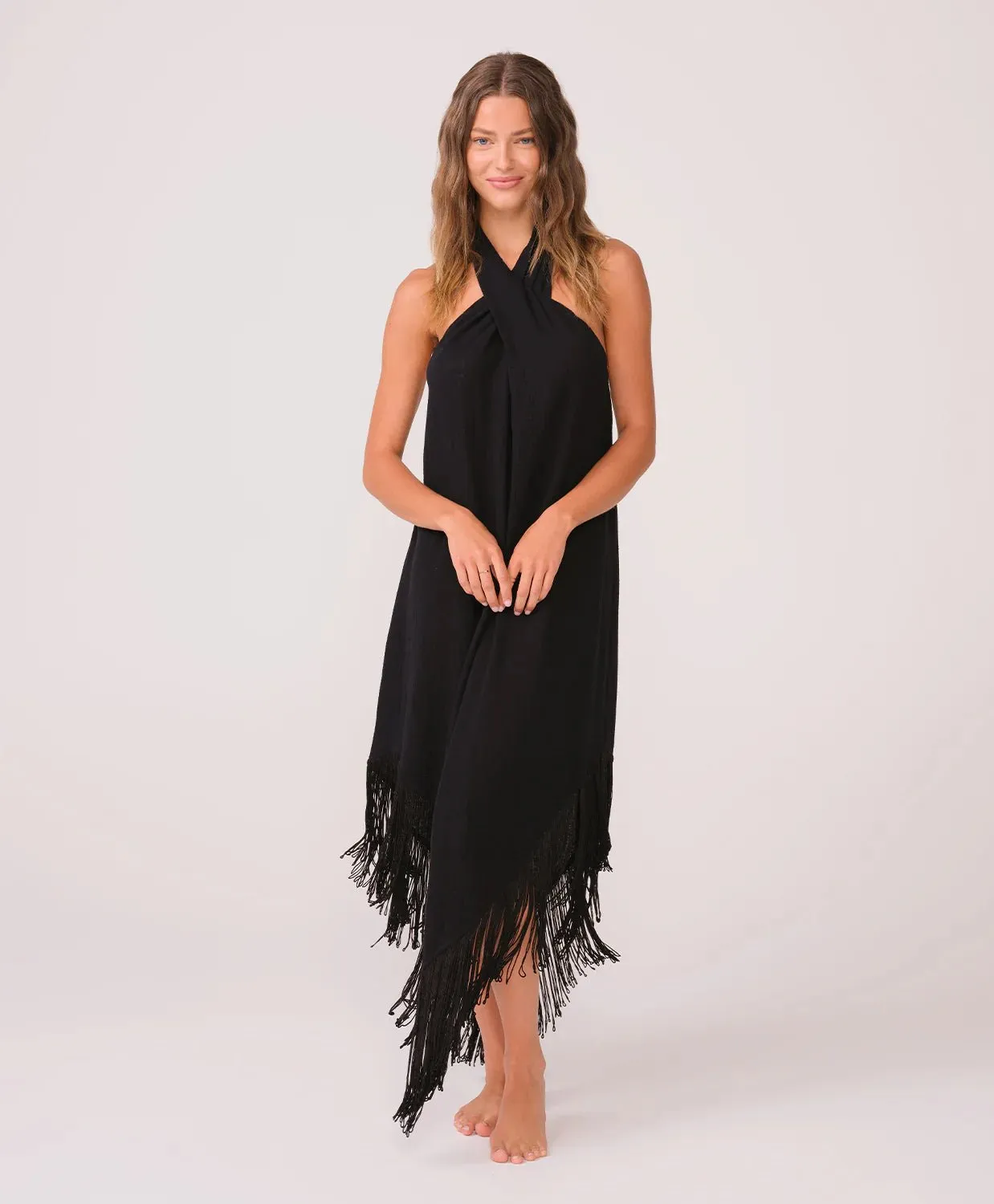 PQ Swim Midnight Kate Fringe Dress