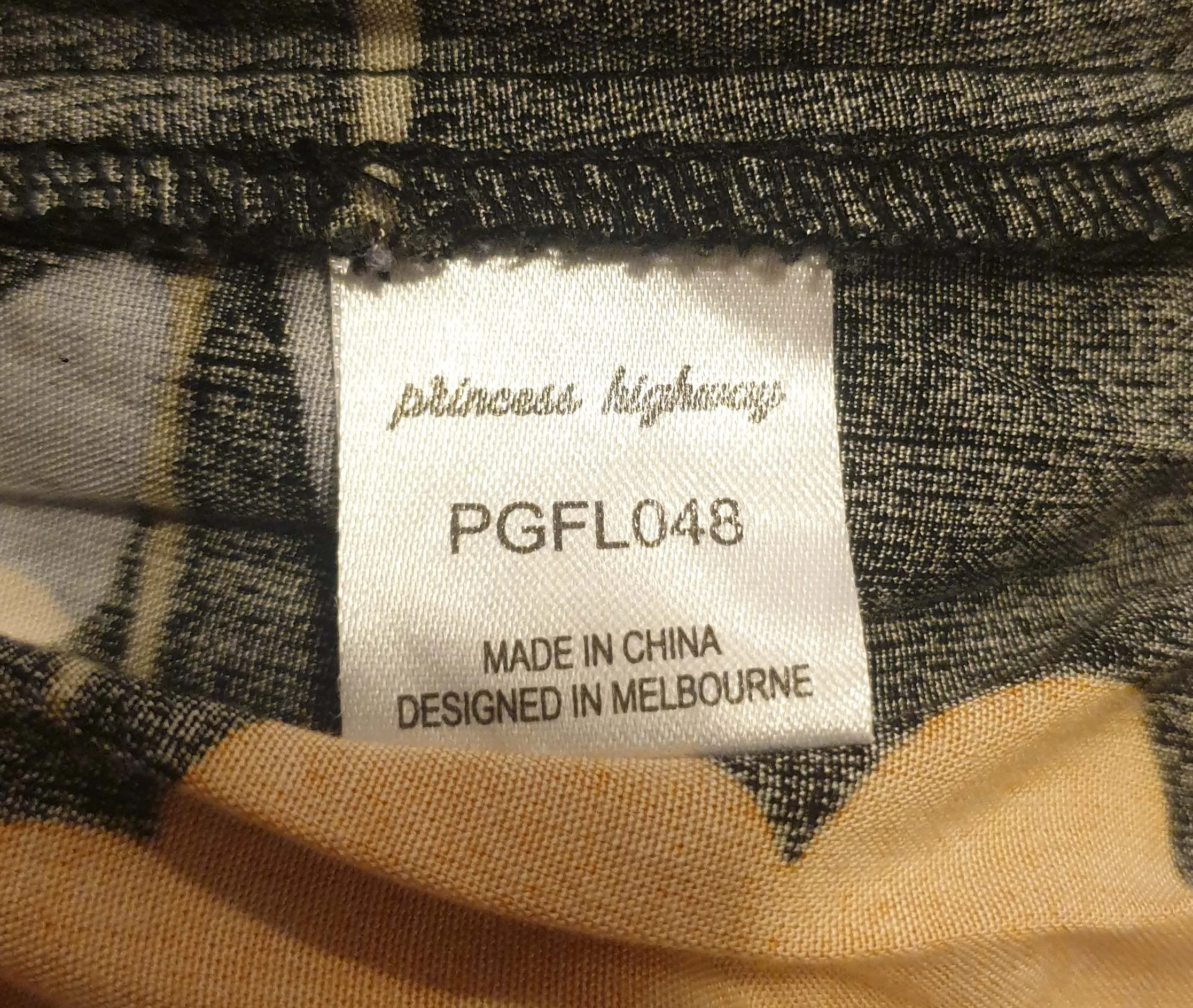 Princess Highway black and floral print dress size 16