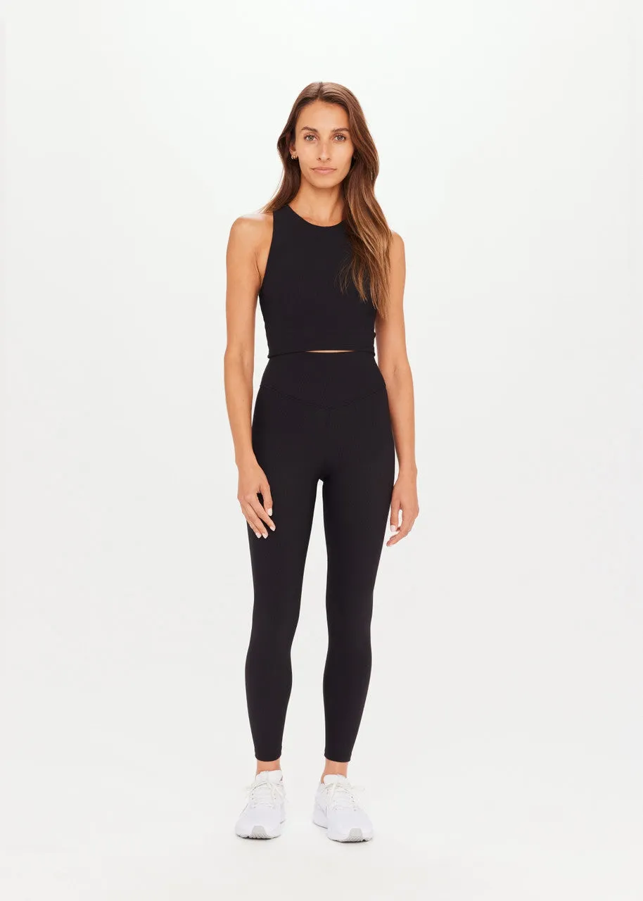 Ribbed 25IN Midi  High Tights
