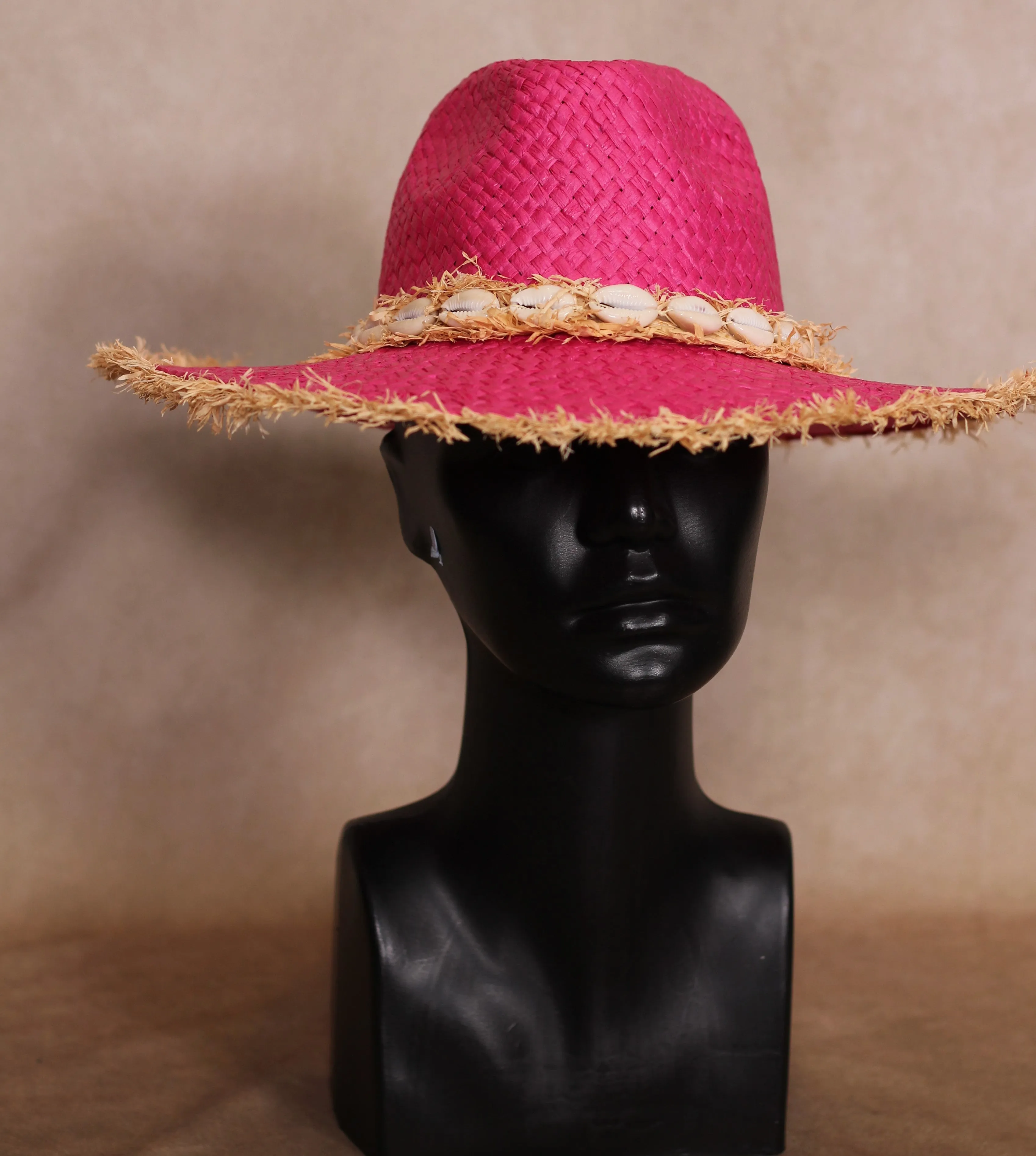Shell Summer Straw Hat