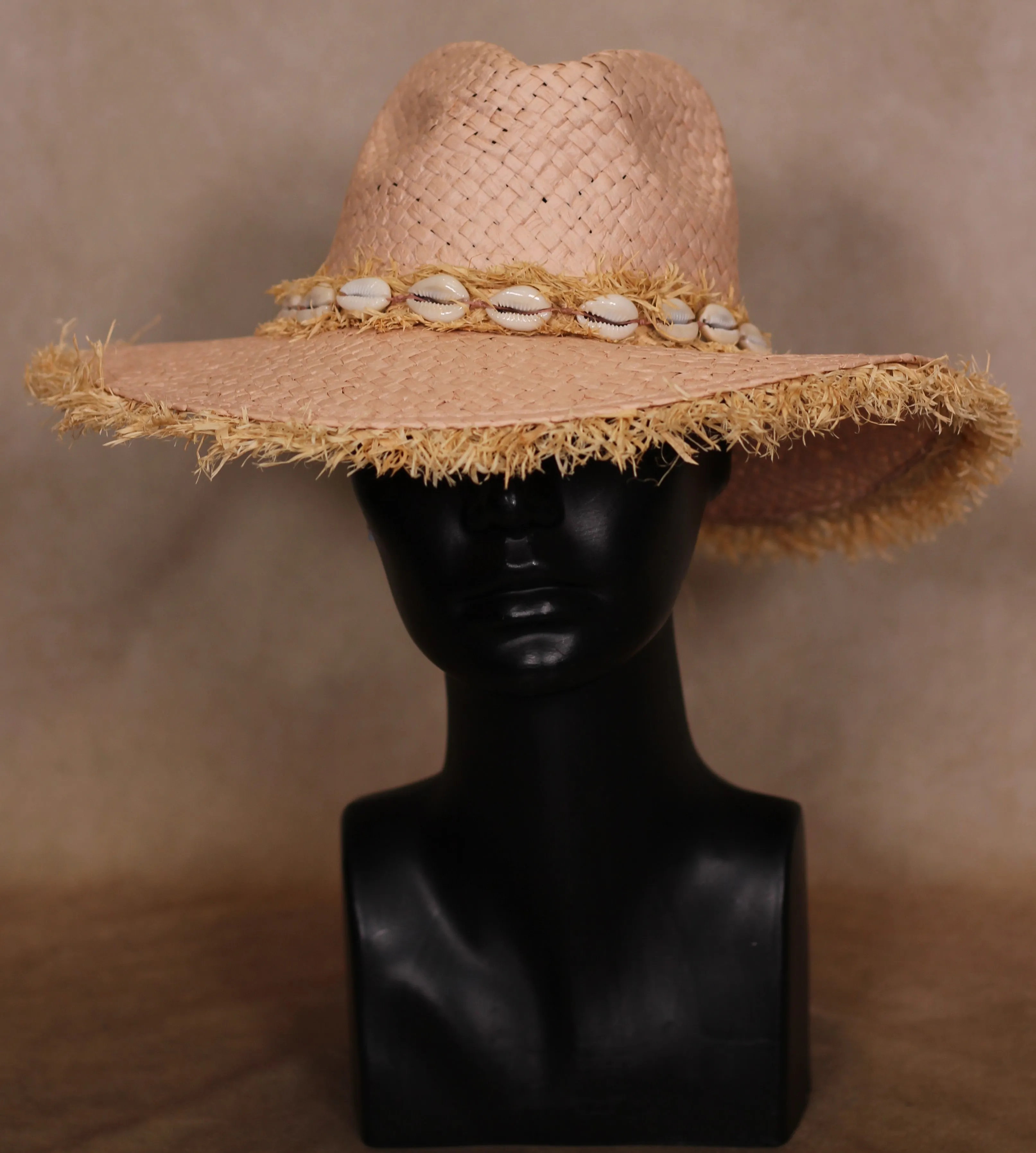 Shell Summer Straw Hat