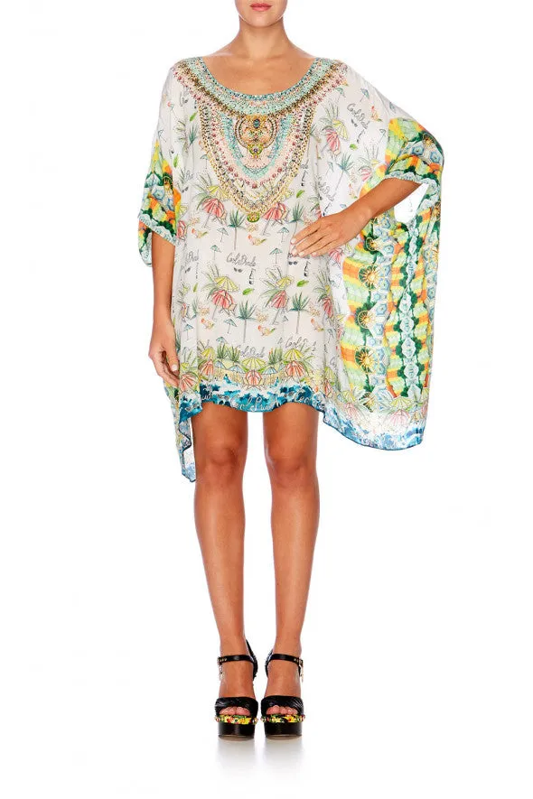 Short Round Neck Kaftan- Sundowners