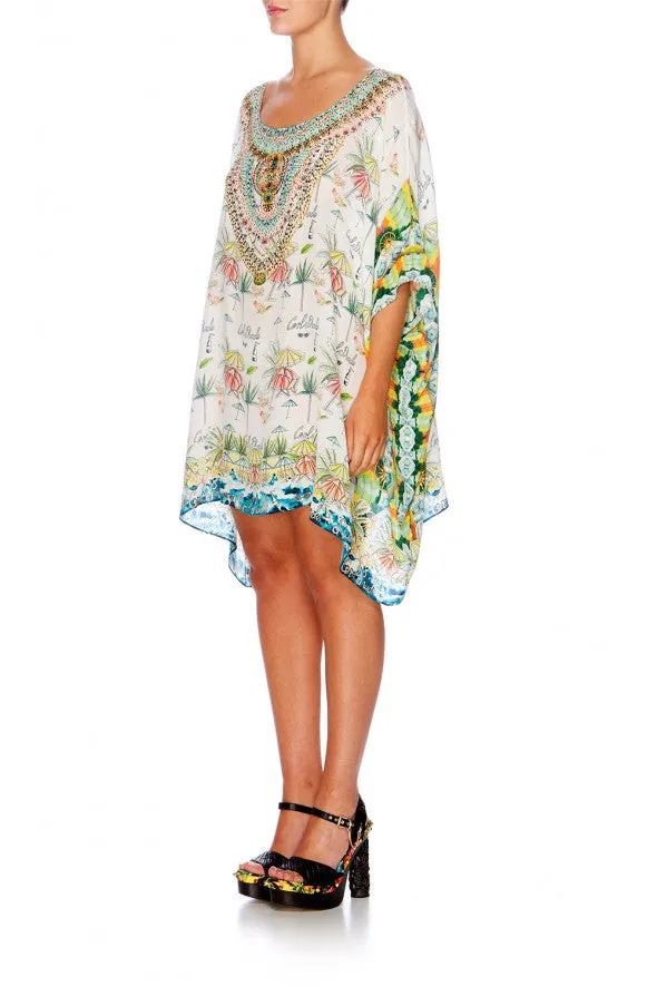Short Round Neck Kaftan- Sundowners