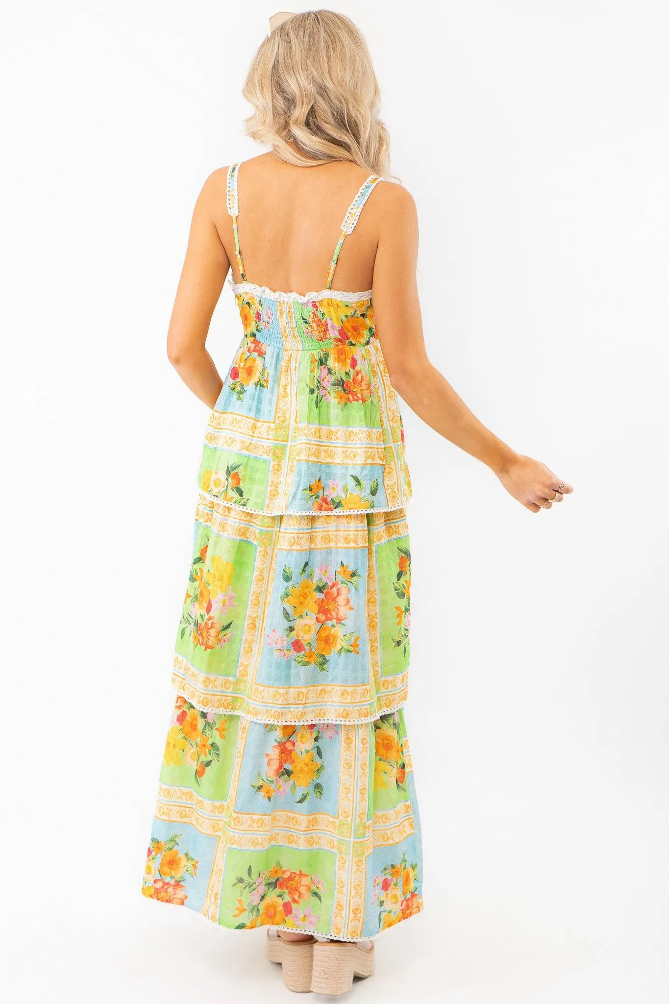 Show Me Your Mumu Peyton Country Bouquet Midi Dress