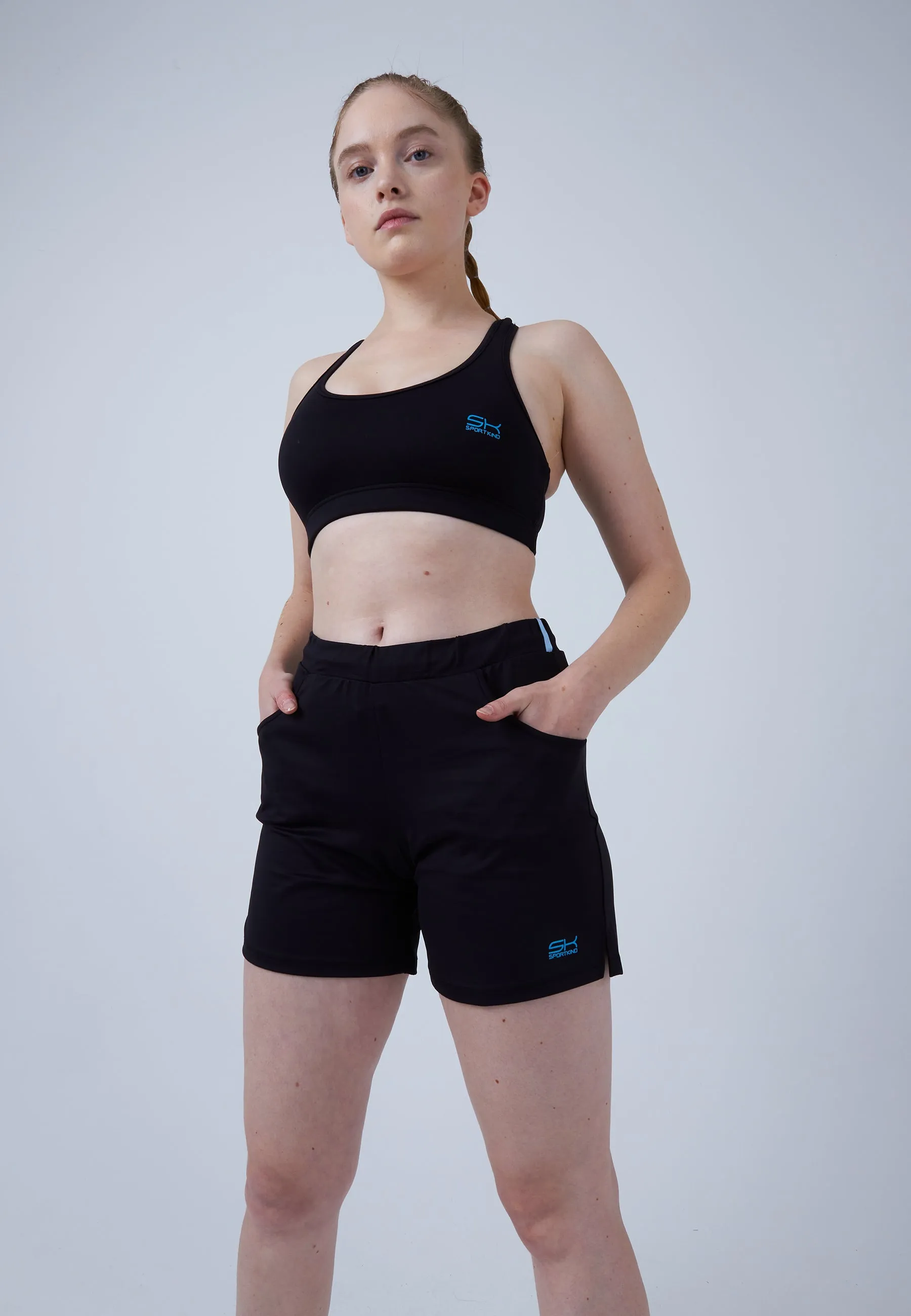 Tennis Bermuda Shorts, black