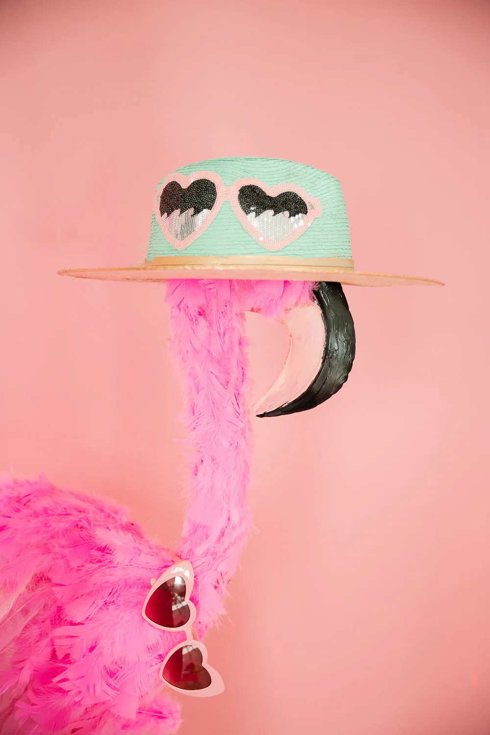 THE AQUAMARINE SUN HAT