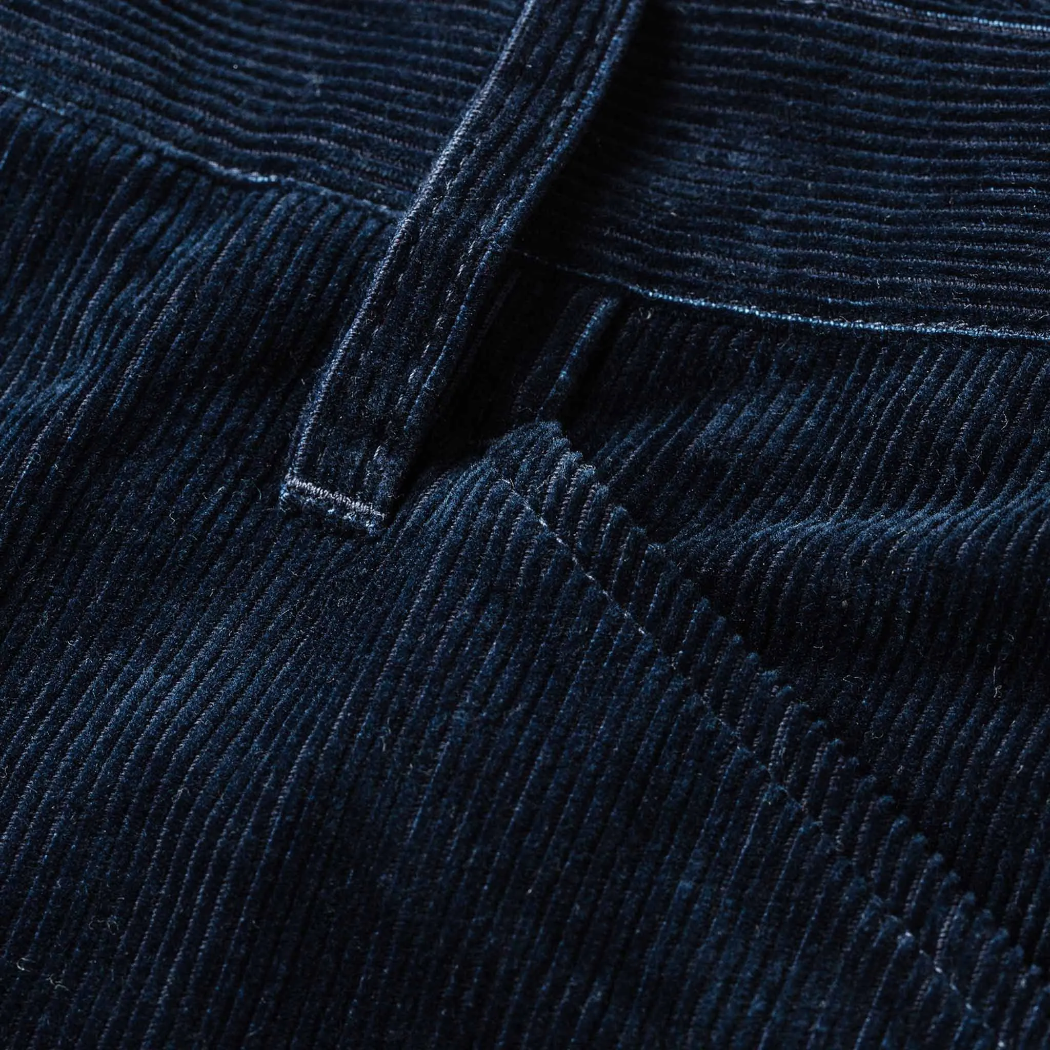 The Camp Pant in Indigo Corduroy