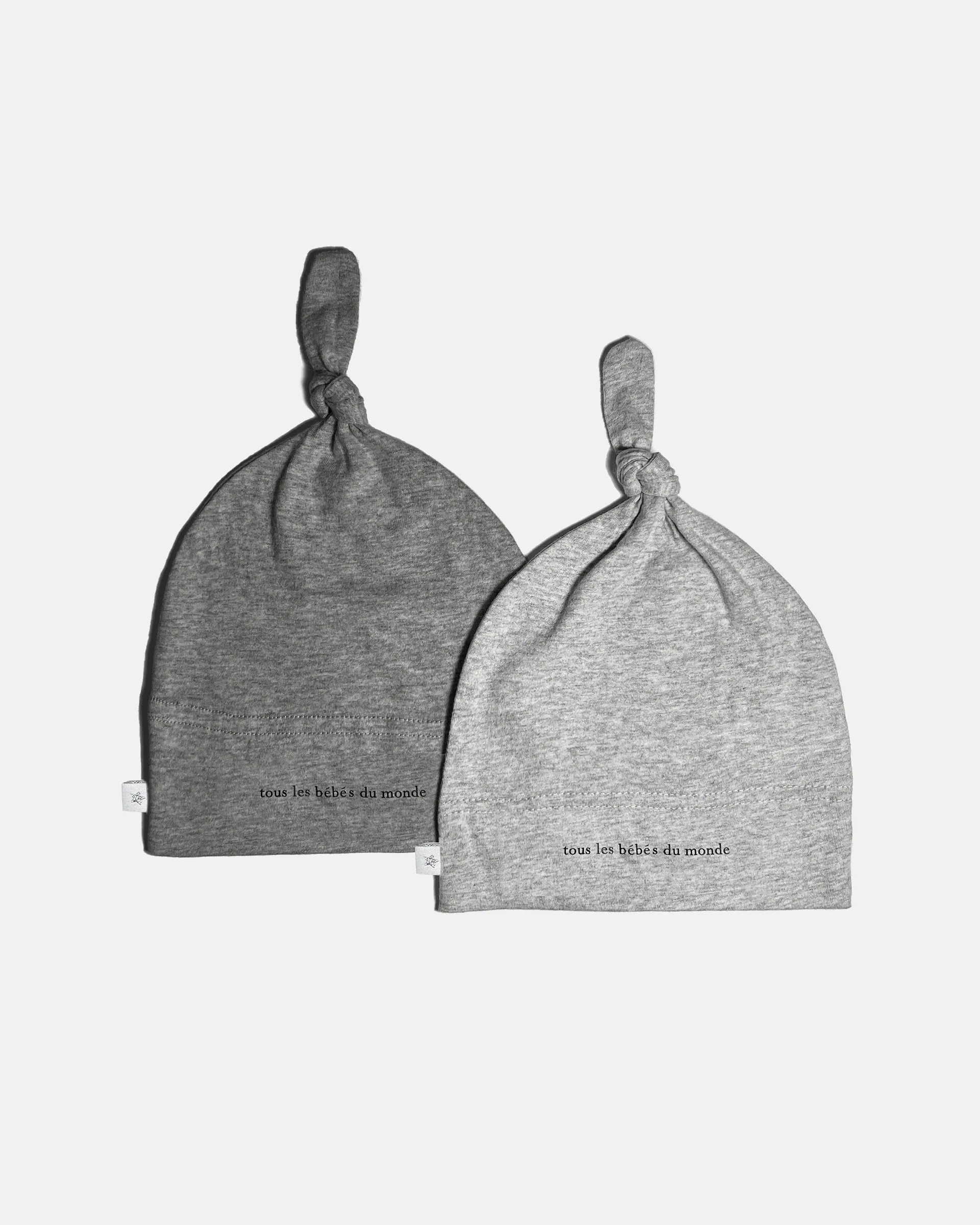 Top Cotton Knot Hat - 2 pack