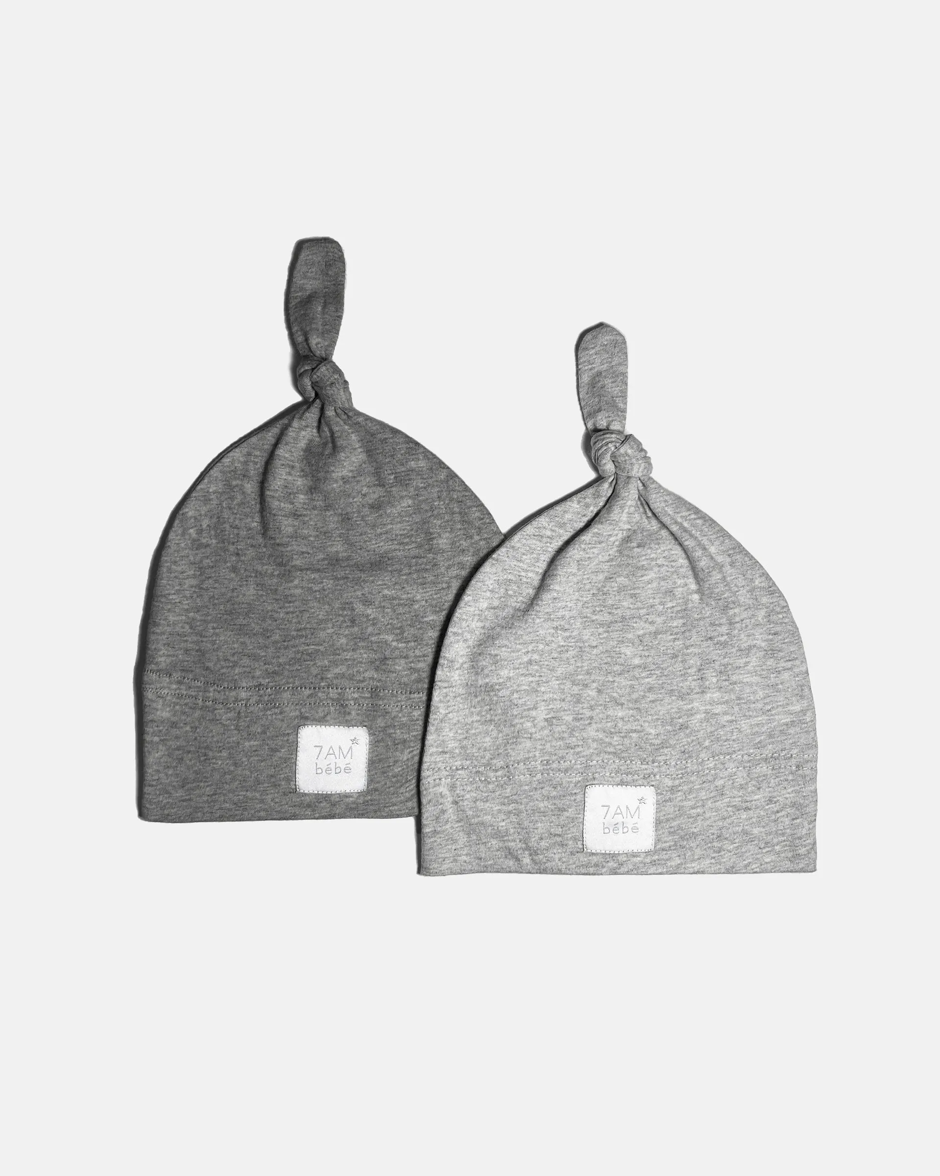 Top Cotton Knot Hat - 2 pack
