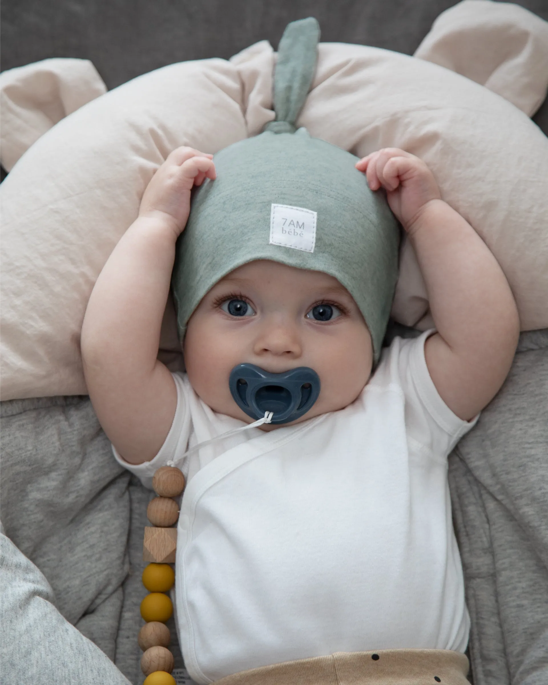 Top Cotton Knot Hat - 2 pack