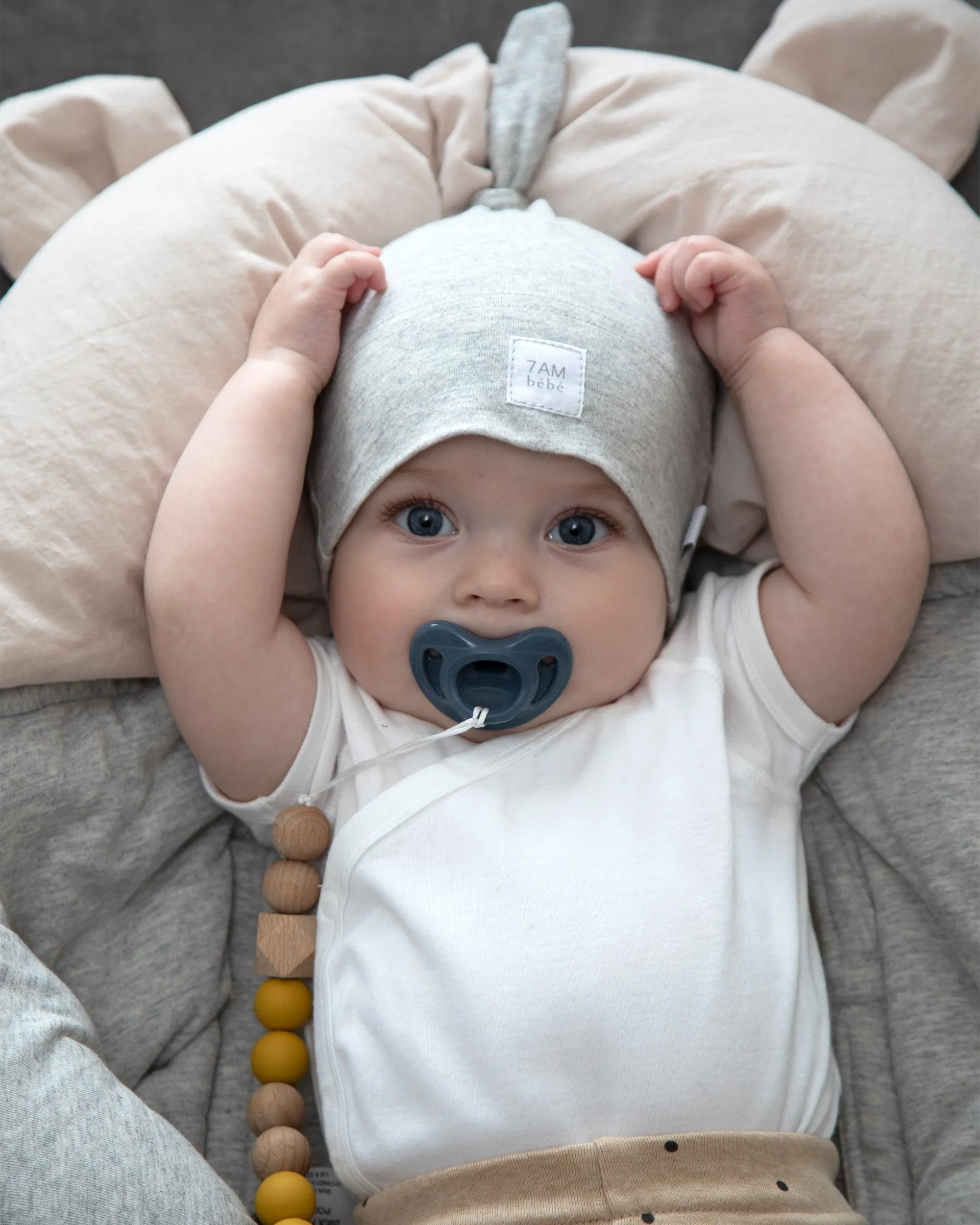 Top Cotton Knot Hat - 2 pack