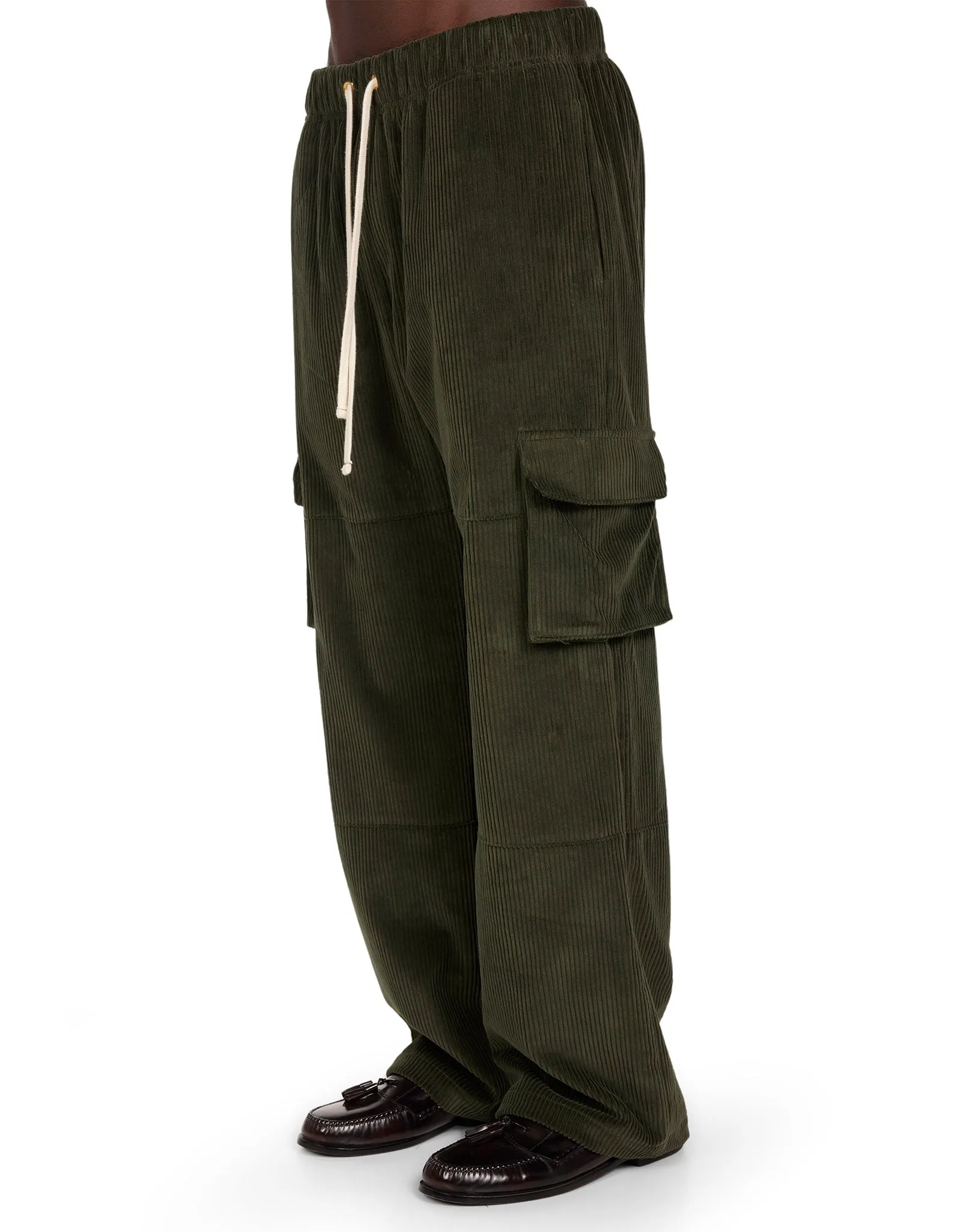 Wide Wale Corduroy Cargo Pant