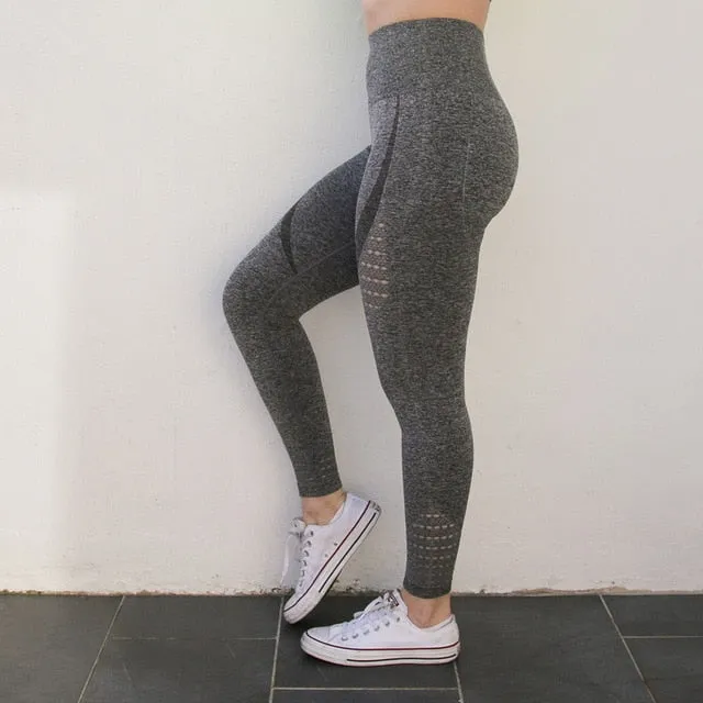 Women Seamless Tummy Control Yoga Pants