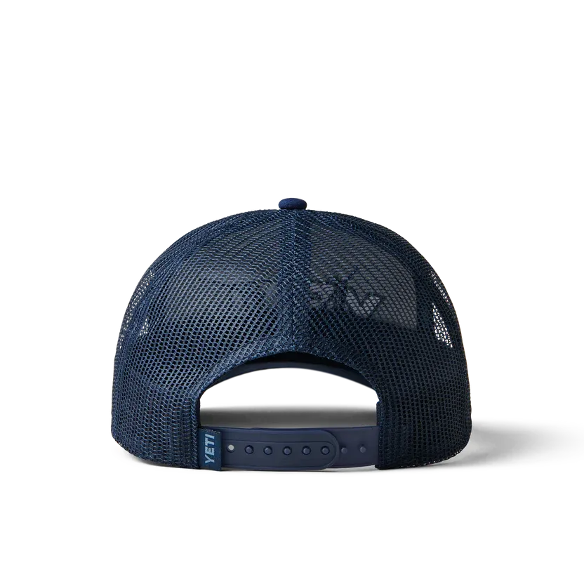 Yeti Skiff Trucker Hat Dark Blue